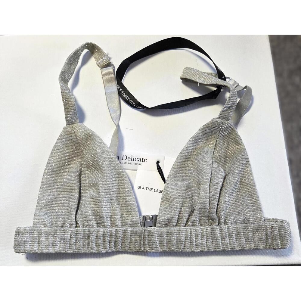 SLA The Label Silver Astrid Bralette - XS - Picture 3 of 6